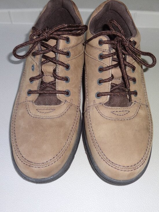 Rockport Men\'s World Tour Classic Walking shoes size 10XW, brown nubuck leather main image 13